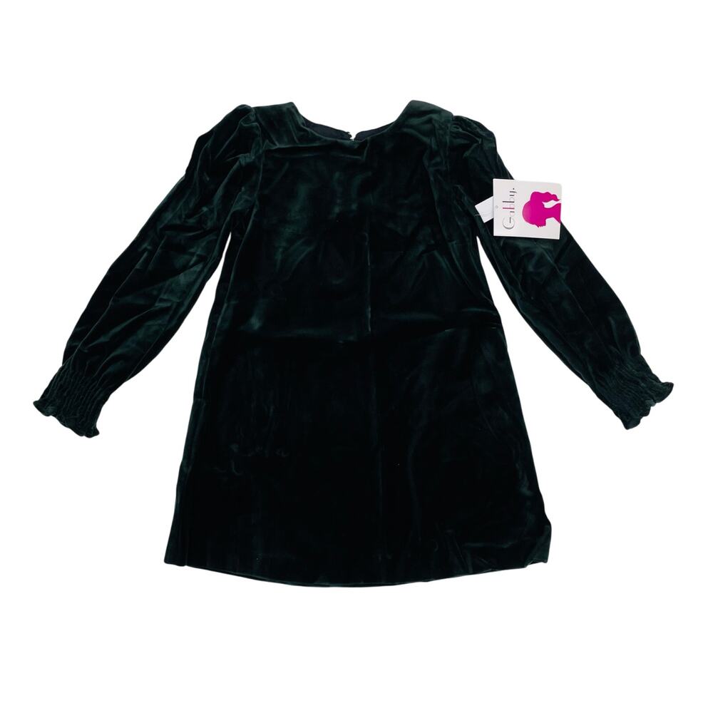 NWT Gabby Size 4 Black Velvet Dress